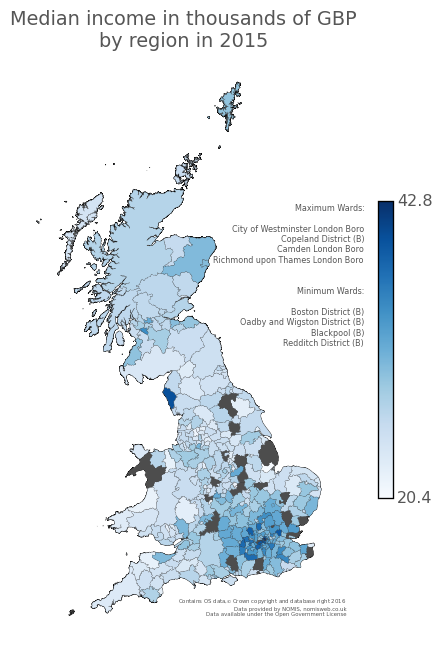 income map